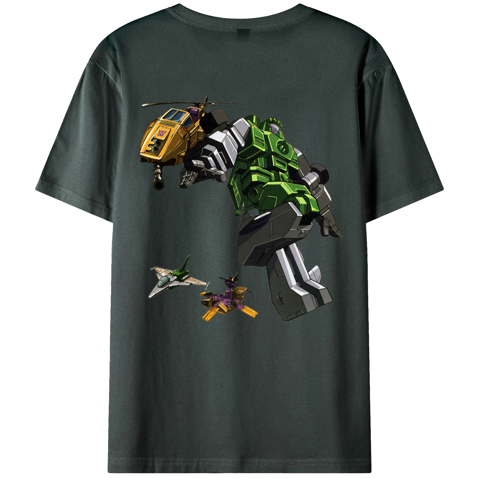 （画像用）  綿100％ メンズ半袖Tシャツ（バックプリント） 通気性